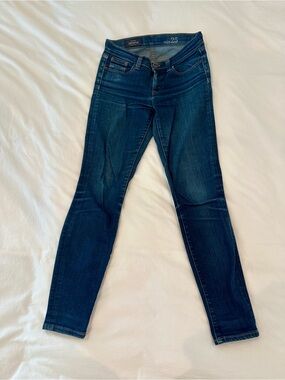 J. Crew Toothpick Dark Blue Skinny Jeans - Women's